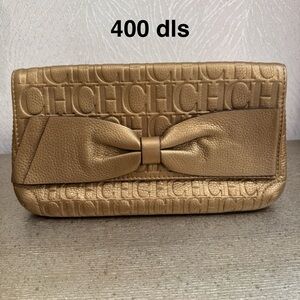 Women Gold Clutch Bag CH